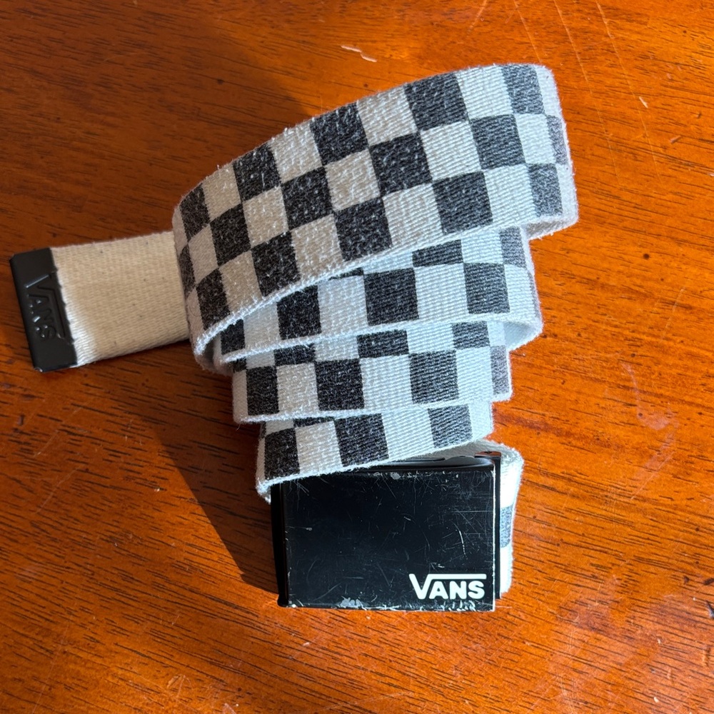 Vans Monochrome Checkered Belt